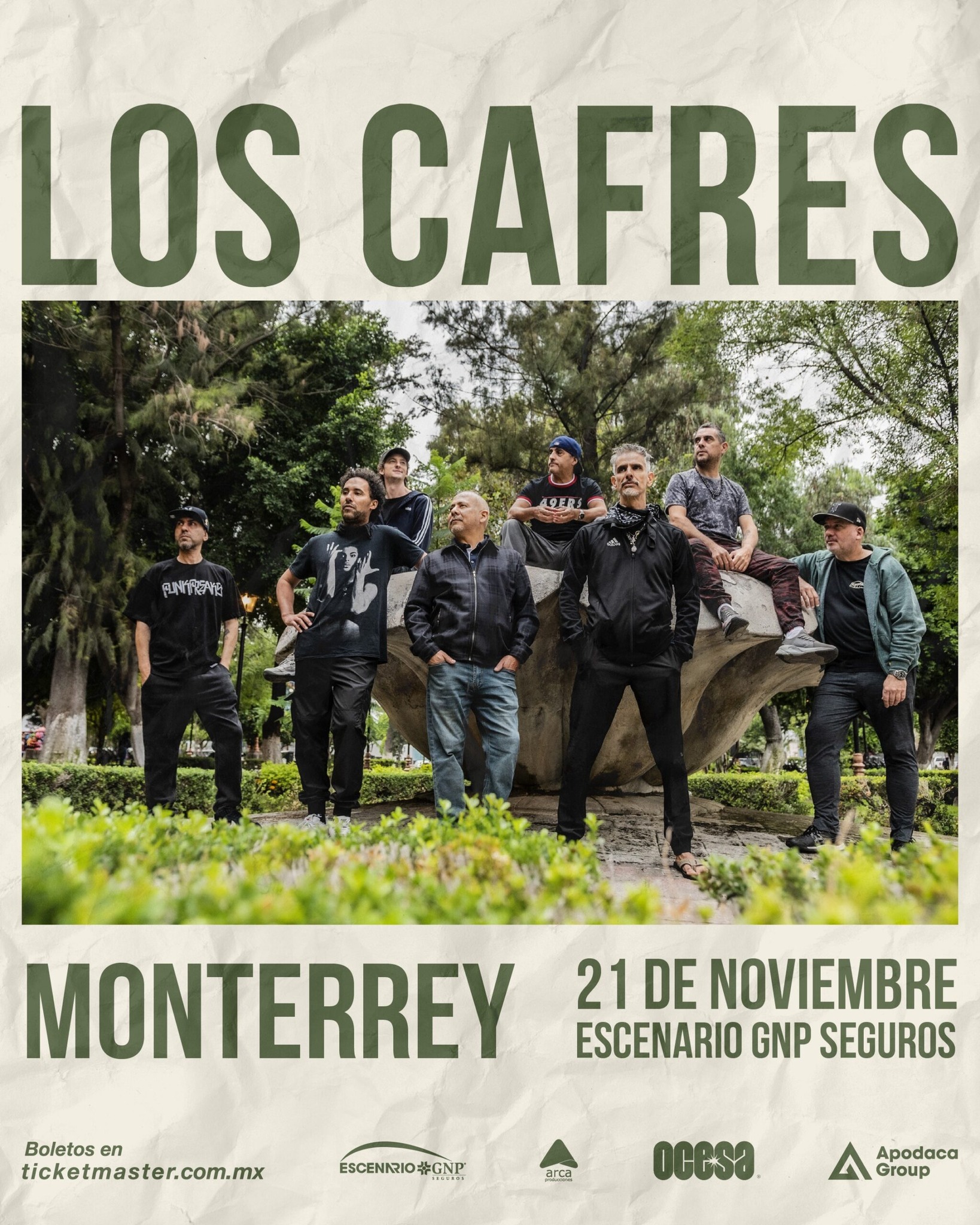 Los Cafres regresan a Monterrey