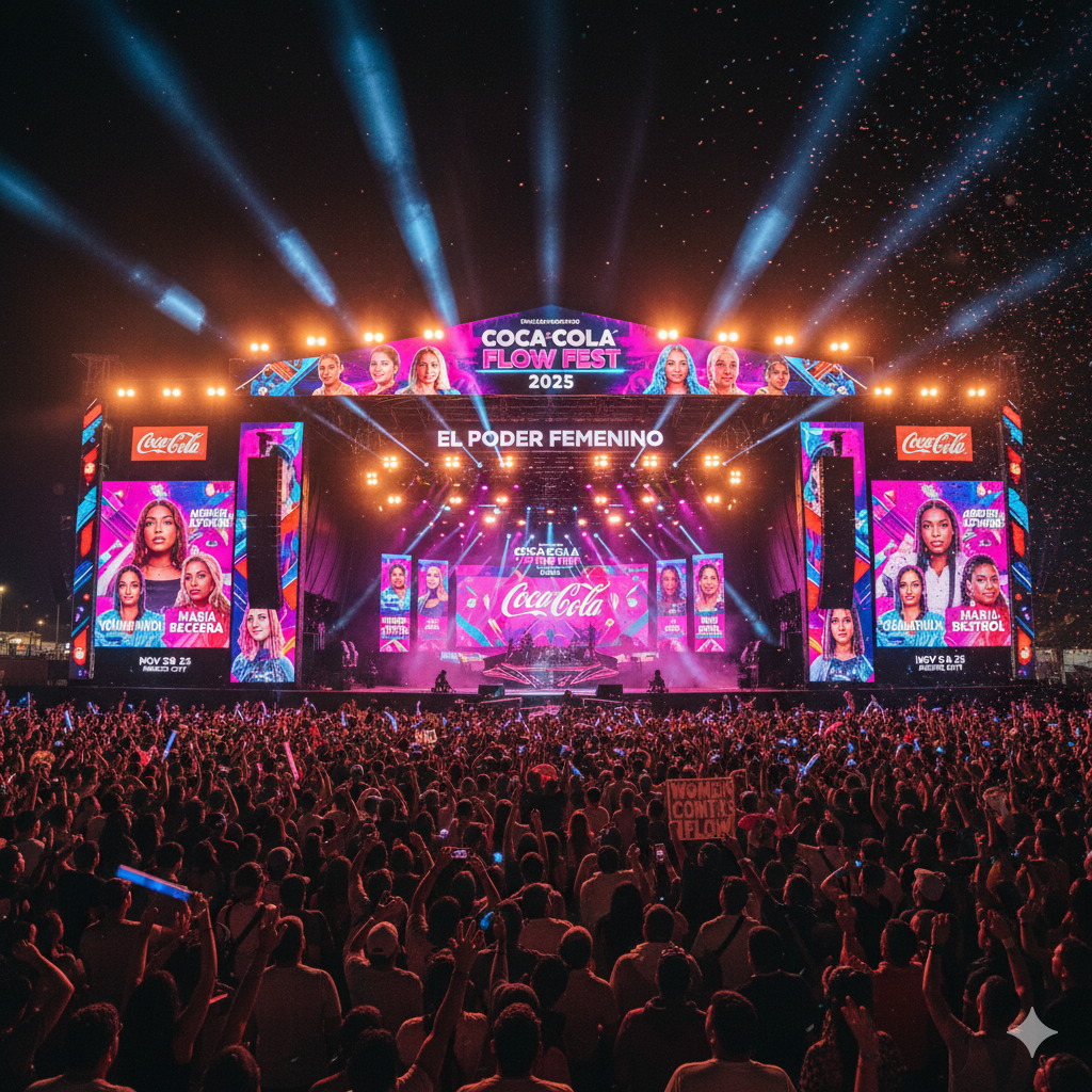 GRL PWR en el Coca-Cola Flow Fest 2025: Talento y Flow Femenino en la Música Urbana