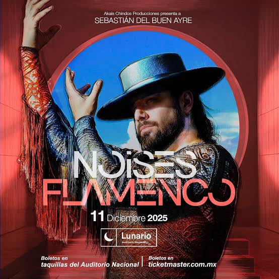 Sebastián del Buen Ayre presentará Noises Flamenco en el Lunario del Auditorio Nacional