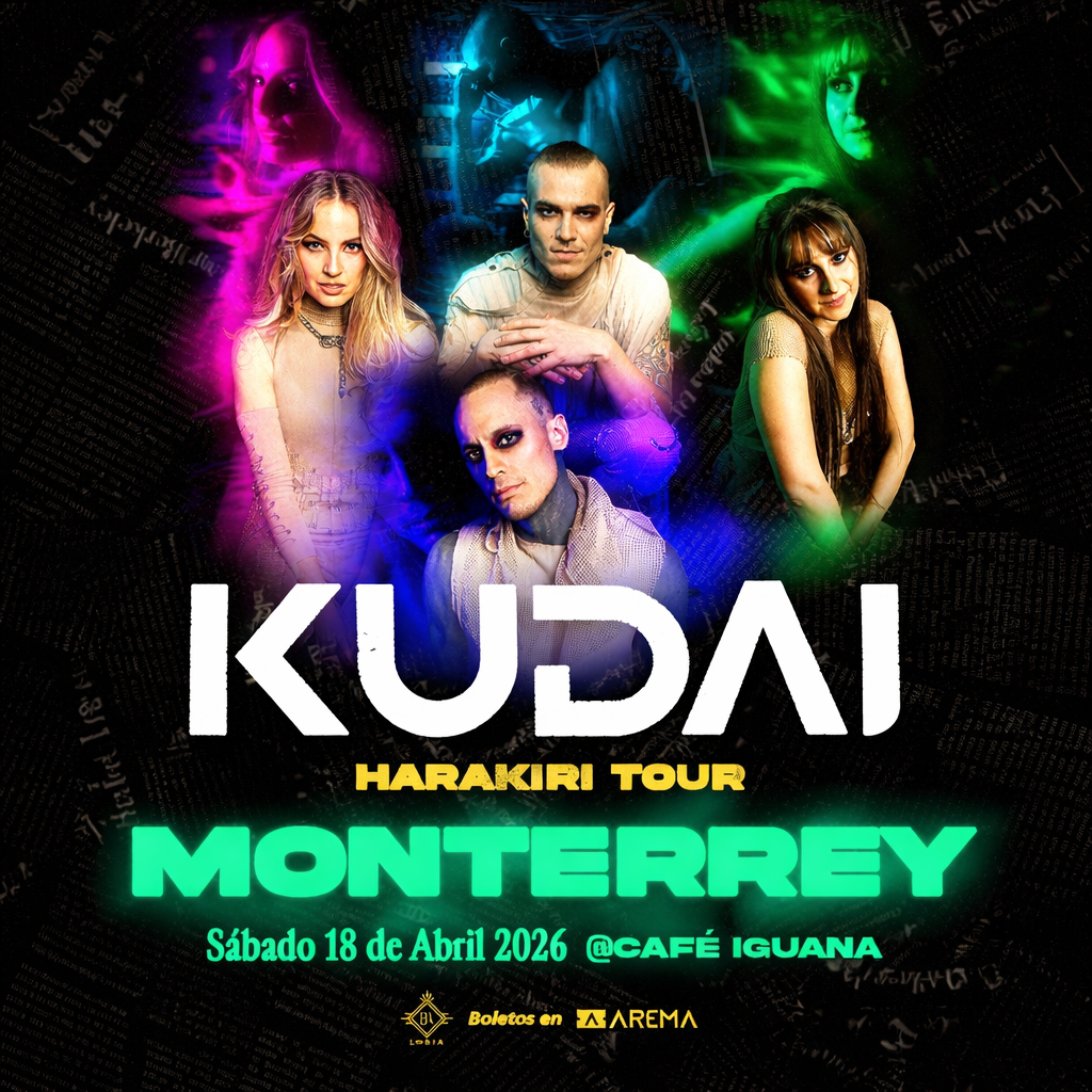 Ecos de un corazón roto: el Harakiri Tour de Kudai llega a Monterrey