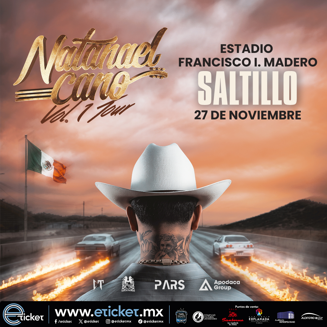 El rey de los corridos tumbados llega a Saltillo